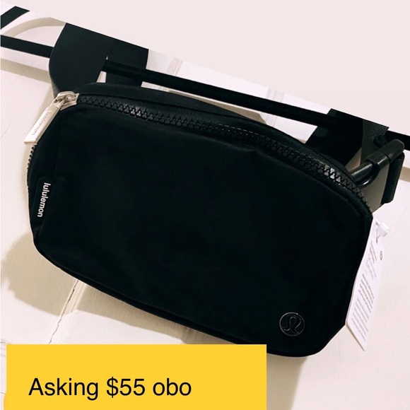 Lululemon belt bag new with tags black - Picture 1 of 2